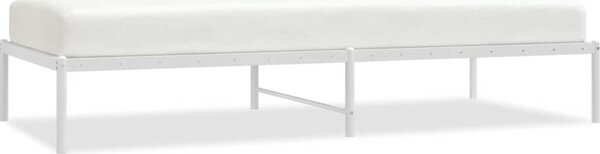 VidaXL Kovový rám postele 90 x 200 cm [350839] Barva: Bílá
