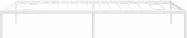 VidaXL Kovový rám postele 90 x 200 cm [350839] Barva: Bílá