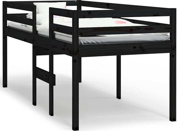 VidaXL Patrová postel 75 x 190 cm masivní borové dřevo [821621] Barva: Přírodní