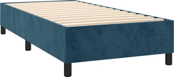 VidaXL Rám postele s boxspringem 90 x 200 cm samet [3121100] Barva: světle šedá