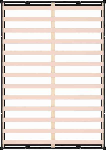 VidaXL Rám postele 120 x 200 cm masivní dřevo [820792] Barva: Přírodní