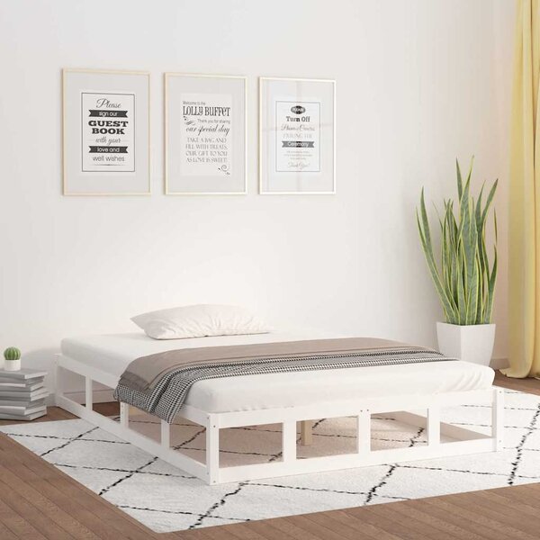 VidaXL Rám postele 120 x 200 cm masivní dřevo [820792] Barva: Přírodní