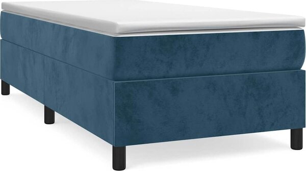 VidaXL Rám postele s boxspringem 90 x 200 cm samet [3121100] Barva: světle šedá