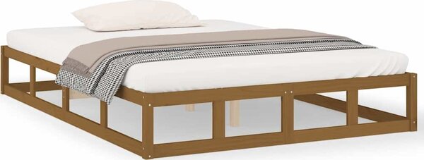 VidaXL Rám postele 120 x 200 cm masivní dřevo [820792] Barva: Přírodní