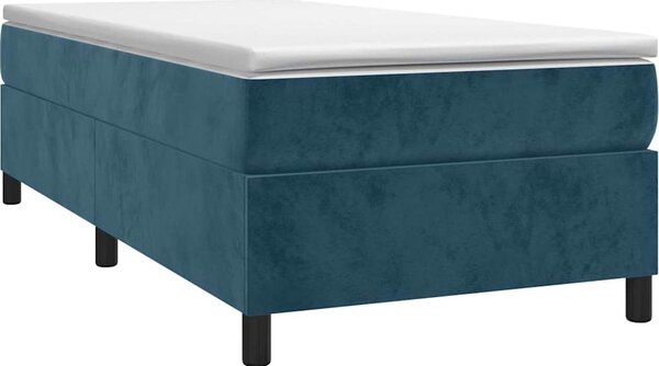 VidaXL Rám postele s boxspringem 90 x 200 cm samet [3121100] Barva: světle šedá