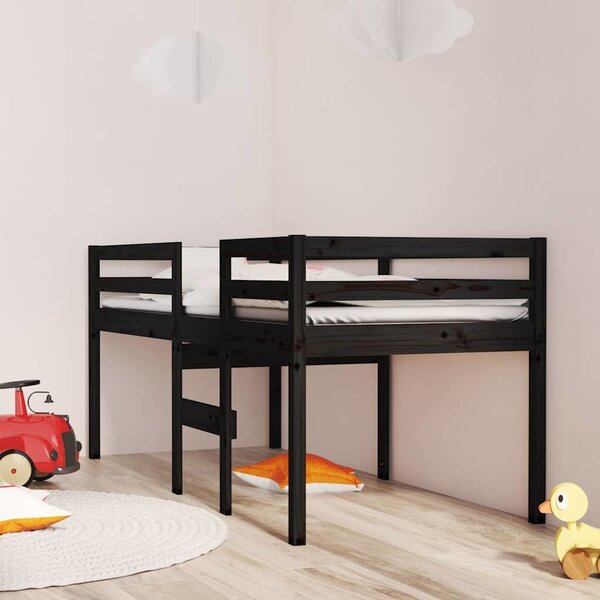 VidaXL Patrová postel 75 x 190 cm masivní borové dřevo [821621] Barva: Přírodní