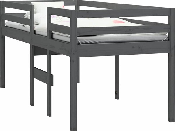 VidaXL Patrová postel 75 x 190 cm masivní borové dřevo [821621] Barva: Přírodní