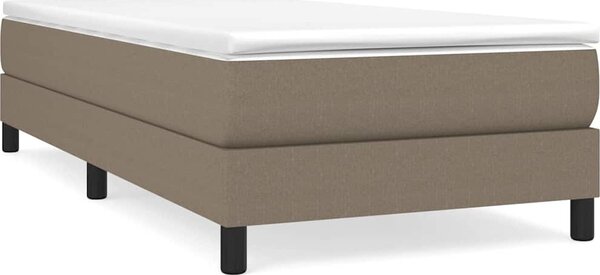 VidaXL Rám postele s boxspringem 90 x 200 cm textil [3120488] Barva: Černá