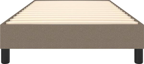 VidaXL Rám postele s boxspringem 90 x 200 cm textil [3120488] Barva: Černá
