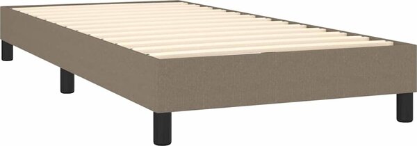 VidaXL Rám postele s boxspringem 90 x 200 cm textil [3120488] Barva: Černá
