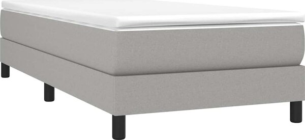 VidaXL Rám postele s boxspringem 90 x 200 cm textil [3120488] Barva: Černá