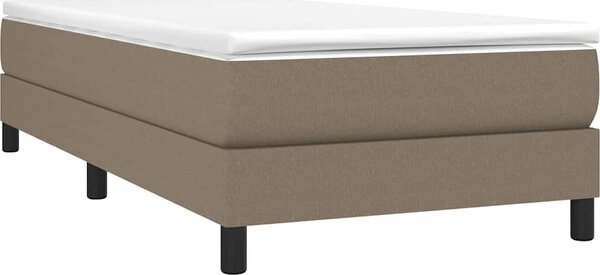 VidaXL Rám postele s boxspringem 90 x 200 cm textil [3120488] Barva: Černá