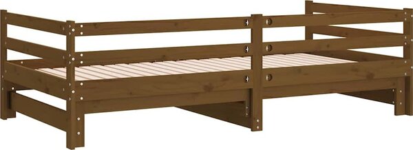 VidaXL Válenda s přistýlkou 80 x 200 cm masivní borovice [814697] Barva: Přírodní