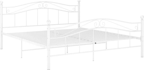 VidaXL Rám postele kov 180 x 200 cm [325003] Barva: Černá