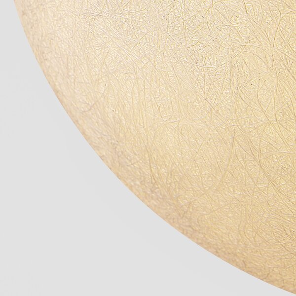 Nova Luce Bílé venkovní závěsné světlo Moon 50 cm