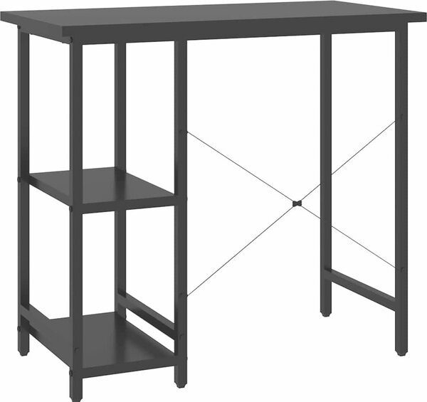VidaXL PC stůl 80 x 40 x 72 cm MDF a kov [20555] Barva: Bílá