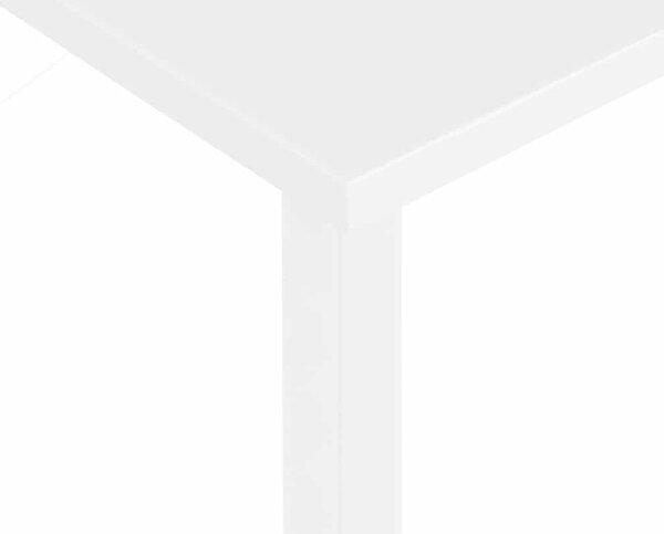 VidaXL PC stůl 80 x 40 x 72 cm MDF a kov [20555] Barva: Bílá
