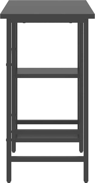 VidaXL PC stůl 80 x 40 x 72 cm MDF a kov [20555] Barva: Bílá