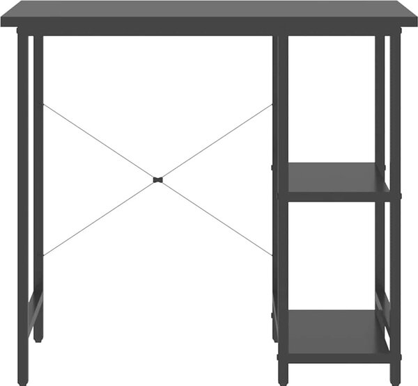 VidaXL PC stůl 80 x 40 x 72 cm MDF a kov [20555] Barva: Bílá