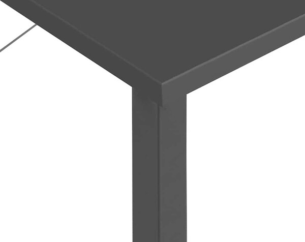 VidaXL PC stůl 80 x 40 x 72 cm MDF a kov [20555] Barva: Bílá