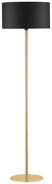 Černo-zlatá stojací lampa Nova Luce Sibnia 164,8 cm