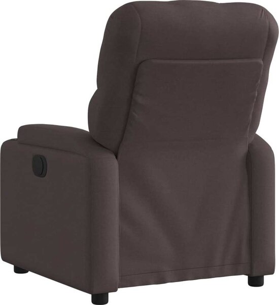 VidaXL Polohovací křeslo textil [372484] Barva: Černá