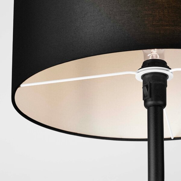 Černá stojací lampa Nova Luce Sibnia 164,8 cm