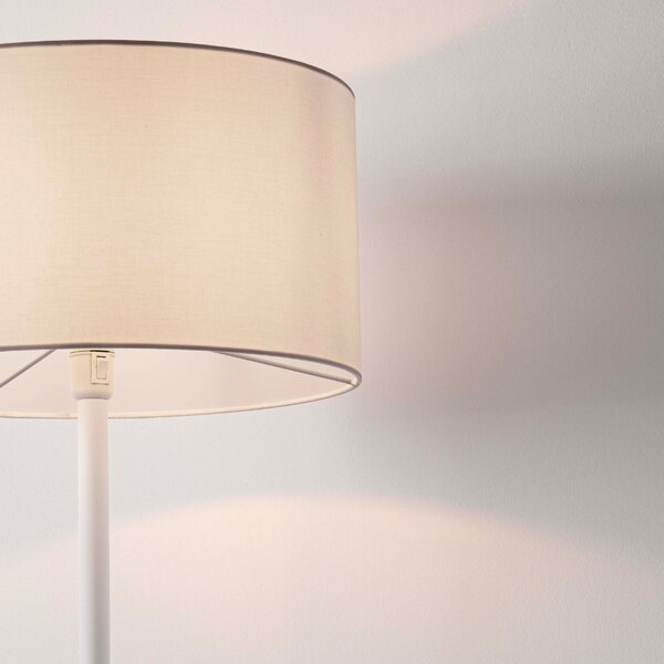 Bílá stojací lampa Nova Luce Sibnia 164,8 cm