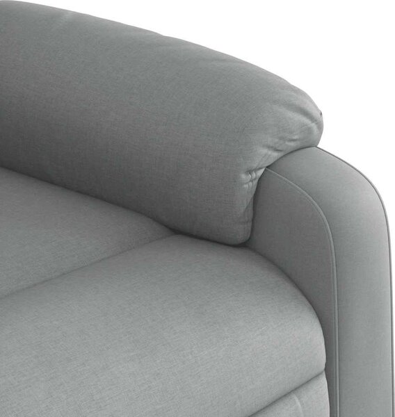 VidaXL Polohovací křeslo textil [373536] Barva: Hnědá