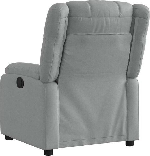 VidaXL Polohovací křeslo textil [373536] Barva: Hnědá