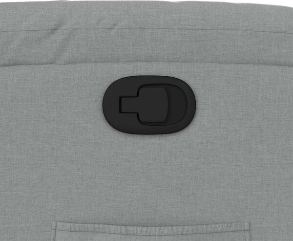 VidaXL Polohovací křeslo textil [373536] Barva: Hnědá