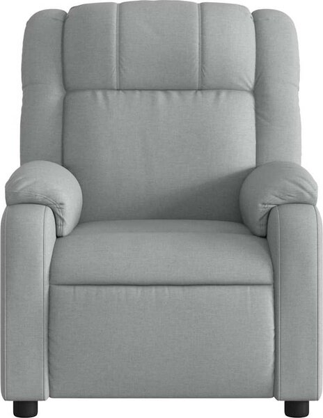 VidaXL Polohovací křeslo textil [373536] Barva: Hnědá