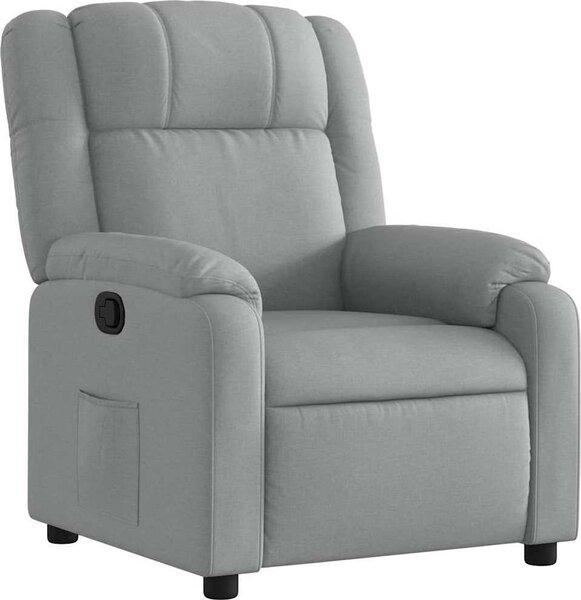 VidaXL Polohovací křeslo textil [373536] Barva: Hnědá