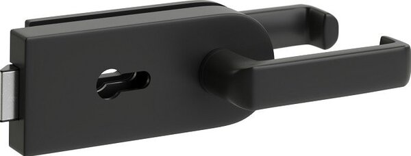 Kování PORTA GLASS na skleněné dveře PZ - černá