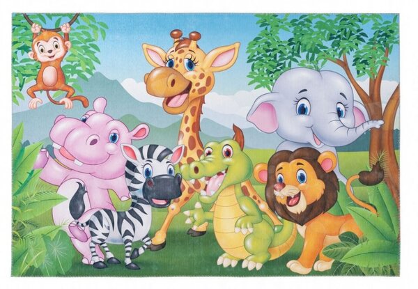 Dětský kusový koberec Torino kids 239 JUNGLE 120x170 cm