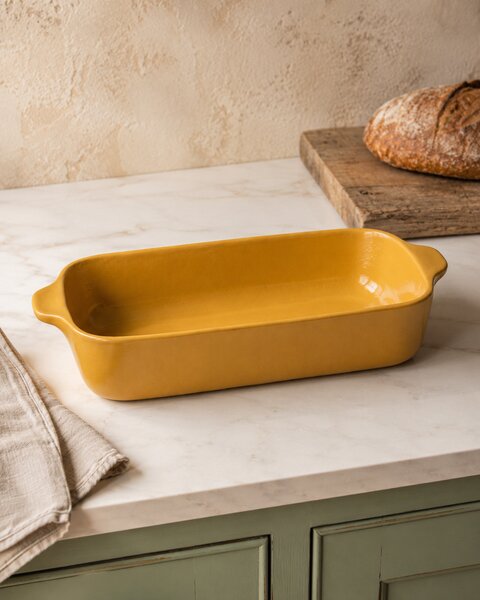 Cote Table Zapékací mísa ve žluté barvě 36x21x6cm