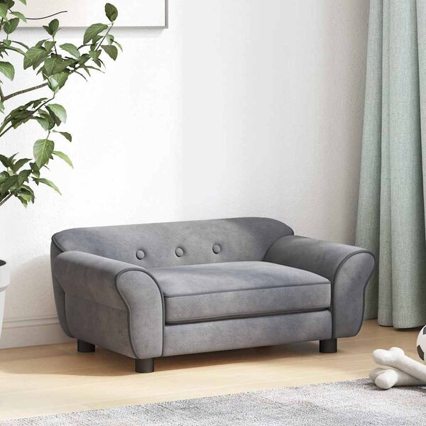 VidaXL Pohovka pro psy 72 x 45 x 30 cm plyš [170951] Barva: krémová