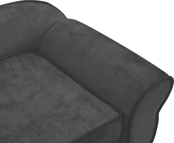 VidaXL Pohovka pro psy 72 x 45 x 30 cm plyš [170951] Barva: Černá