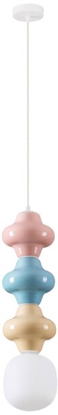 Barevné závěsné světlo Nova Luce Clio II. 18 cm
