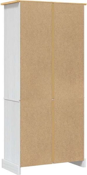 VidaXL Skříň mexická borovice Corona 80 x 40 x 170 cm [243734] Barva: Hnědá