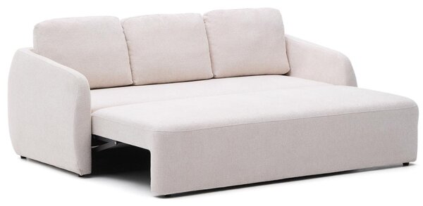 Kave Home Světle béžová rozkládací pohovka Laira 218 cm