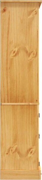 VidaXL Skříň mexická borovice Corona 80 x 40 x 170 cm [243734] Barva: Hnědá