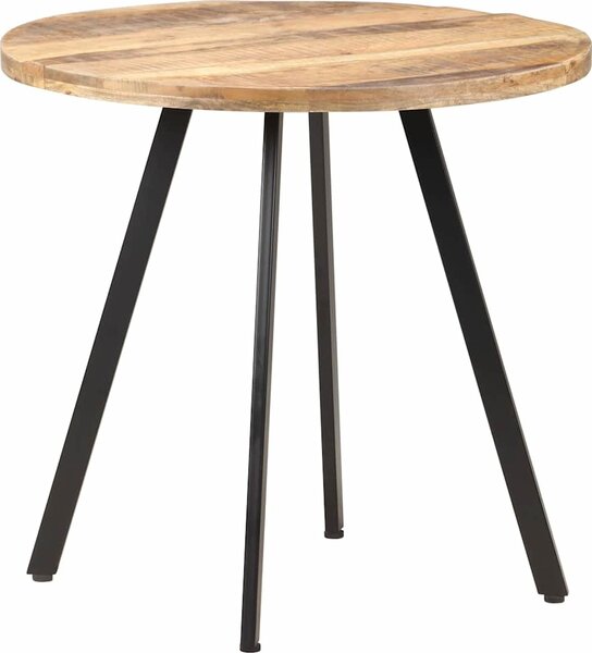 VidaXL Jídelní stůl 80 cm hrubé mangovníkové dřevo [320483]