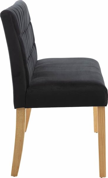 VidaXL Lavice 140 cm samet [288575] Barva: krémová