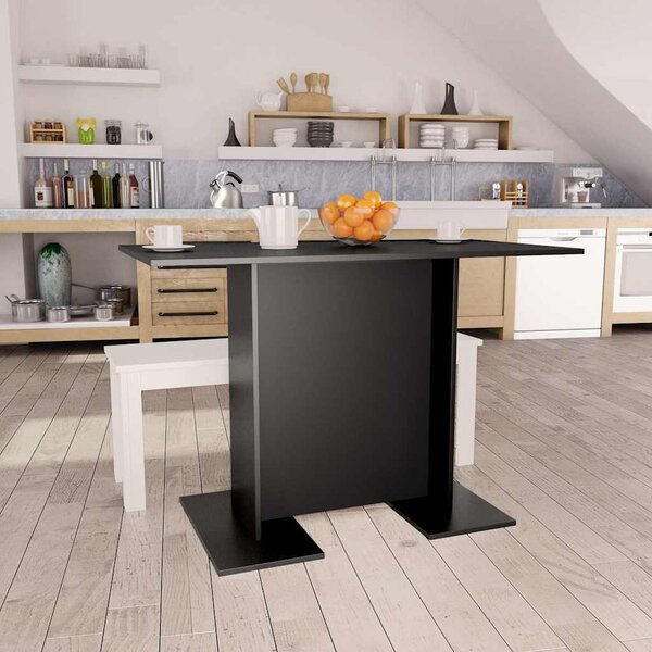VidaXL Jídelní stůl 110 x 60 x 75 cm kompozitní dřevo [800248] Barva: dub sonoma