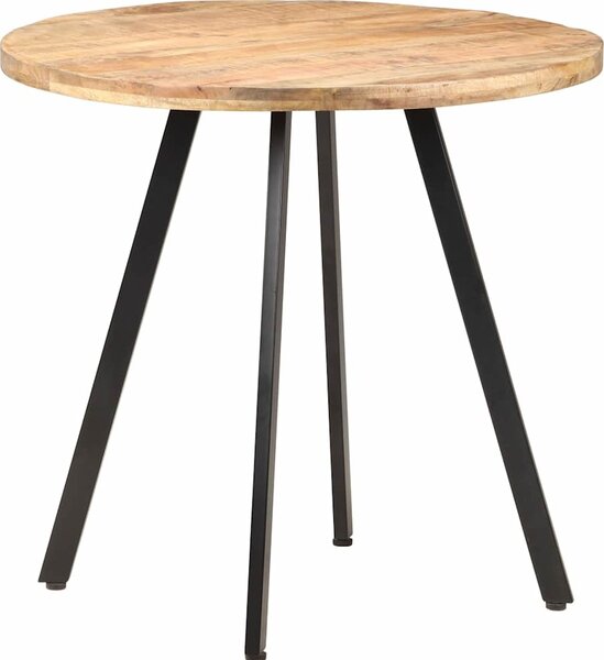 VidaXL Jídelní stůl 80 cm hrubé mangovníkové dřevo [320483]