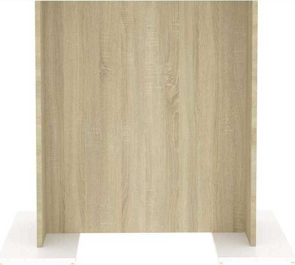 VidaXL Jídelní stůl 110 x 60 x 75 cm kompozitní dřevo [800248] Barva: dub sonoma
