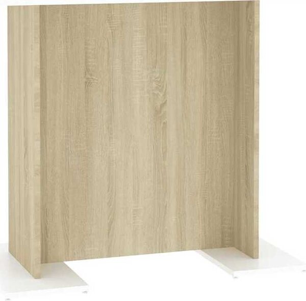 VidaXL Jídelní stůl 110 x 60 x 75 cm kompozitní dřevo [800248] Barva: dub sonoma