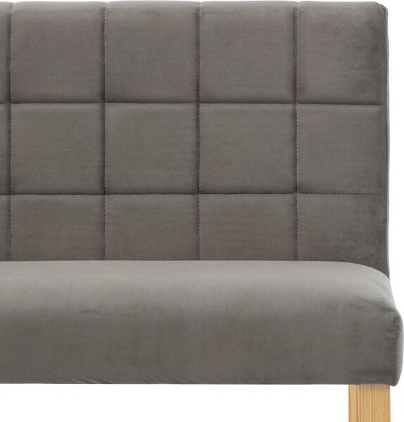 VidaXL Lavice 140 cm samet [288575] Barva: krémová