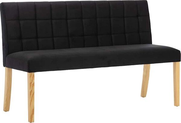 VidaXL Lavice 140 cm samet [288575] Barva: krémová